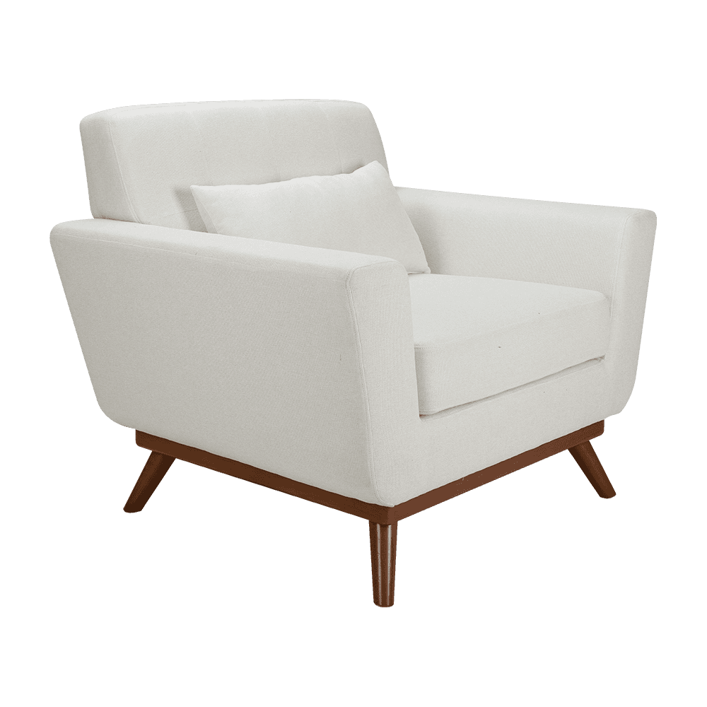 Sofa kain kayu getah